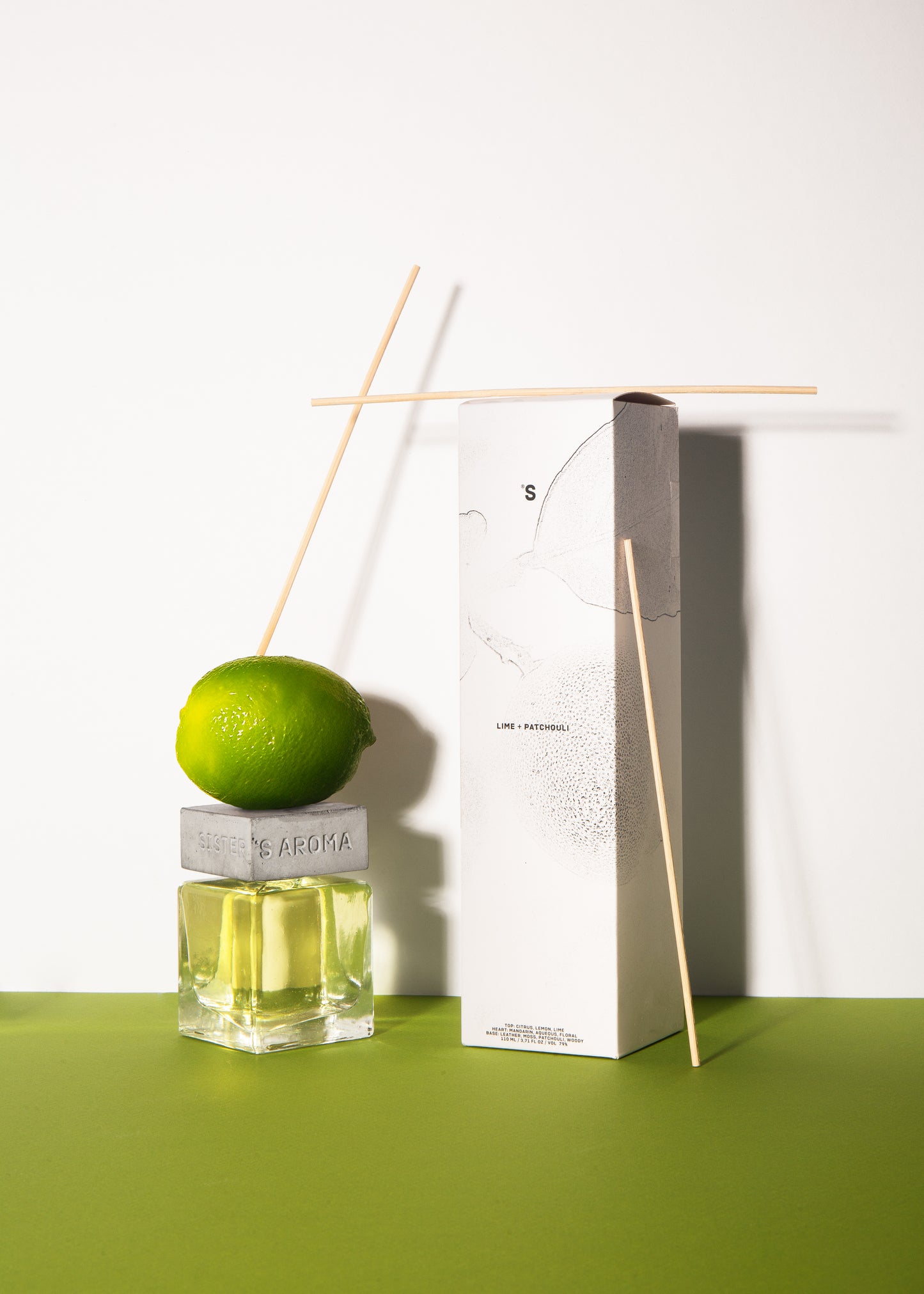 Home fragrance | Lime + Patchouli